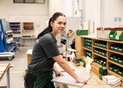 Schülerpraktikum Produktion